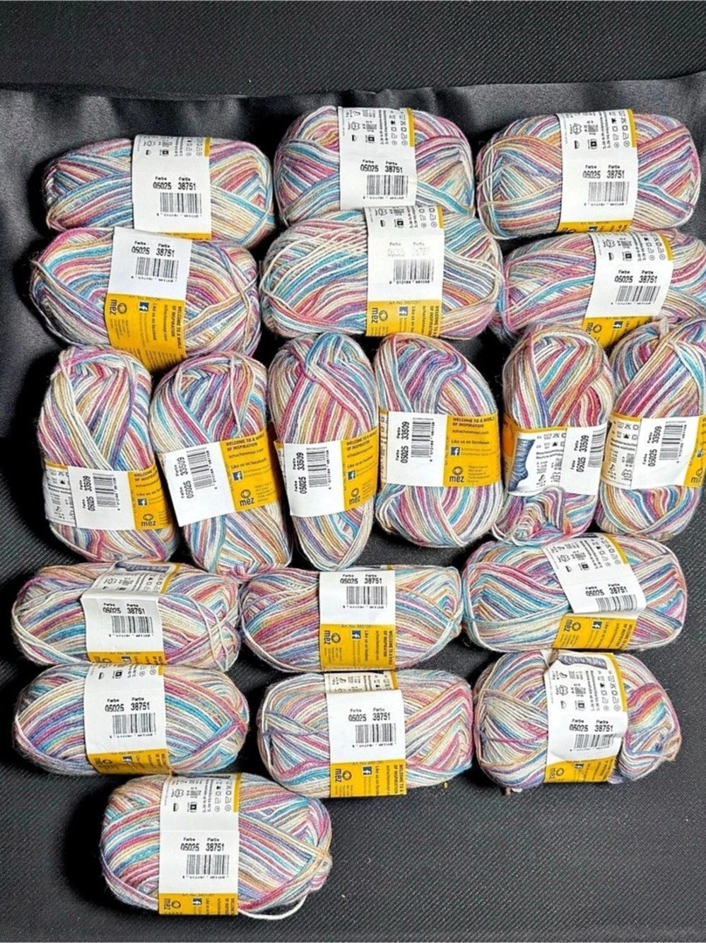 Schachenmayr Regia 4-ply Multicolor Sock Yarn Lot NWT